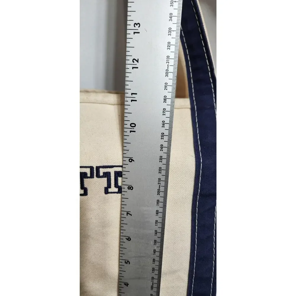 90's LL Bean Boat and Tote‎ Canvas Bag 